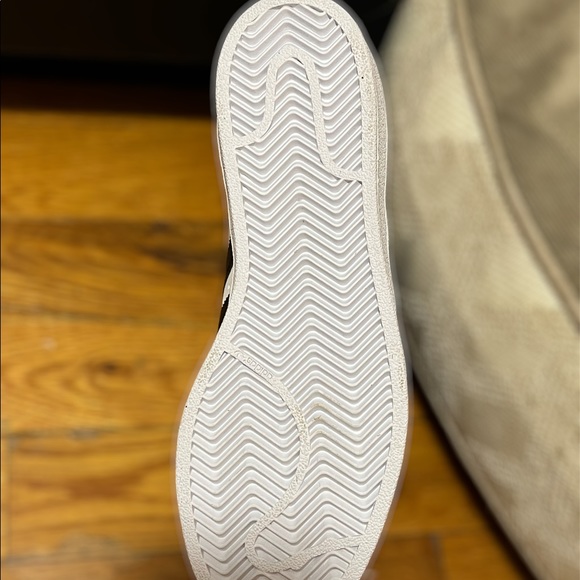 New Adidas Superstar Shoes White with Black Straps Size US 7 - Picture 4 of 11